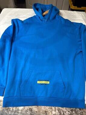 Reflect Nº7 Heavenly Gaze A/W23 Blue Oversized Hoodie XL